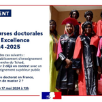 Avis d’appel à candidatures pour les bourses doctorales France Excellence 2024-2025