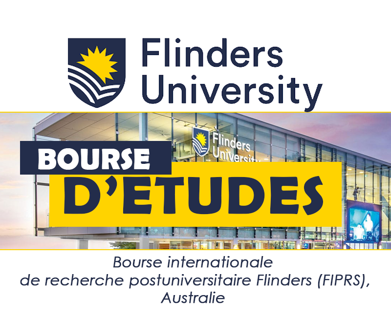Avis d’appel à candidatures pour la Bourse internationale de recherche postuniversitaire Flinders (FIPRS), Australie