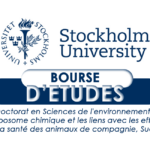 Avis d’appel à candidatures pour un programme de Doctorat en Sciences de l’environnement, l’exposome chimique et les liens avec les effets sur la santé des animaux de compagnie, Suède