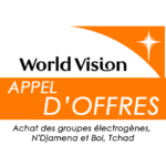 World Vision lance un avis d’appel d’offres pour l’achat des groupes électrogènes, N’Djamena et Bol, Tchad