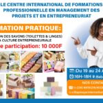 Le centre international de formation professionnelle en management des projets et entrepreneuriat lance un avis de formation en fabrication de savons toilettes et linges