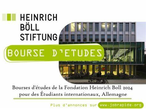 Appel à candidatures pour les bourses d’études de la Fondation Heinrich ...