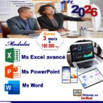 Le Cabinet d&rsquo;Etudes Socio-économiques et des Ressources Humaines (CESERH) organise une formation en informatique bureautique, N&rsquo;Djamena, Tchad