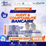 Le Cabinet FIDIS-INVEST agréé par le FDFP en partenariat avec le Cabinet de Conseils CEFOREP SARL vous offrent une certification en Audit Comptabilité Bancaire, N&rsquo;Djamena, Tchad