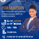 Le  Centre International de Formation Professionnelle en Management des Projets et Entrepreneuriat (CIFOPMAPE) organise une formation en Suivi Evaluation Redevabilité et Apprentissage (SERA) & KOBOTOOLBOX, N&rsquo;Djamena, Tchad