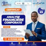 Le Cabinet FIDIS-INVEST agréé par le FDFP en partenariat avec le Cabinet de Conseils CEFOREP SARL lance une certification en Analyse financière corporate