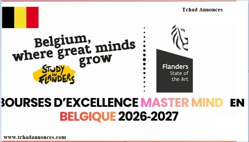 Appel à candidatures pour les bourses d’Excellence Master Mind en Belgique 2026‑2027