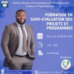 Le Cabinet CEFOREP SARL organise une formation sur la Maîtrise du dispositif de suivi-évaluation des projets et programmes, N&rsquo;Djamena, Tchad