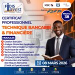 Le Cabinet FIDIS Invest lance une certification en Technique Bancaire et Financière