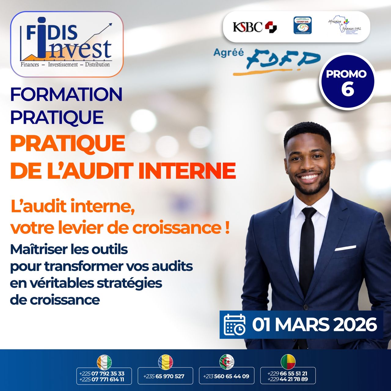 Le Cabinet FIDIS Invest lance un certification en Pilotage et Pratique de l&rsquo;Audit Interne