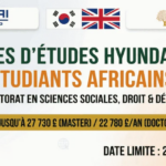 Appel à candidatures pour le Programme de Bourses Hyundai Motor Group à la SOAS 2026/2027