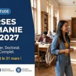 Appel à candidatures pour les bourses du gouvernement roumain 2026/2027 pour étudiants internationaux