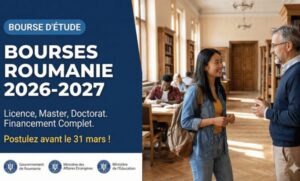 Appel à candidatures pour les bourses du gouvernement roumain 2026/2027 pour étudiants internationaux