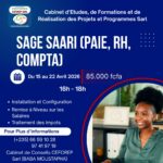 Le Cabinet de Conseils CEFOREP Sarl en partenariat avec le Centre International CIFOPMAPE, lance une formation certifiante Sage Saari (Paie, RH, & Comptabilité), N&rsquo;Djamena, Tchad