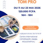 Le Centre International de Formations Professionnelles en Management des Projets et Entrepreneuriat (CIFOPMAPE), en partenariat avec le Cabinet CEFOREP SARL, organise une formation sur la maîtrise du logiciel de gestion comptable et financière TOM² Pro, N&rsquo;Djamena, Tchad
