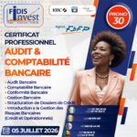 FIDIS Invest organise une formation certifiante en Audit Comptabilité Bancaire, 100% en ligne