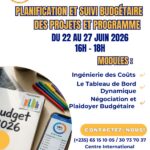 Le Centre International CIFOPMAPE organise une formation en Planification et suivi budgétaire des projets et programmes, N&rsquo;Djamena, Tchad