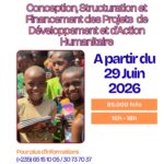 Le Centre International CIFOPMAPE organise une formation en Structuration et financement des projets de développement et d&rsquo;action humanitaire, N&rsquo;Djamena, Tchad