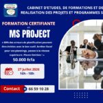 Le Cabinet de Conseils CEFOREP Sarl organise une session de formation certifiante sur la Planification, Gestion des Ressources et Pilotage de Projets avec MS Project