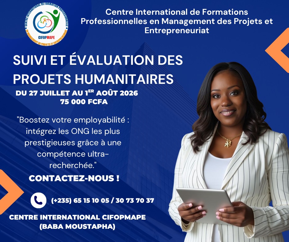 Le Cabinet de Conseils CEFOREP SARL organise une formation sur le Suivi et évaluation des Projets et Programmes
