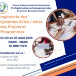 Le centre international CIFOMAPE organise une formation en Ingénierie des systèmes SERA/MEAL des projets et programmes