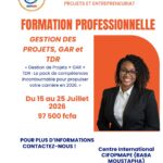 Le Cabinet de Conseils CEFOREP SARL organise une formation en Gestion de Projets, Gestion axée sur les résultats (GAR) et la rédaction des TDR