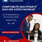 Le Cabinet CEFOREP SARL organise une formation sur la Comptabilité Analytique et suivi des coûts par projet, N&rsquo;Djamena, Tchad