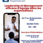 Le Cabinet CEFOREP SARL organise une formation sur le Leadership et Management efficace d&rsquo;équipe dans les organisations