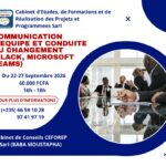 CEFOREP Sarl organise une formation en Communication d&rsquo;équipe et Changement (Slack, Microsoft Teams)