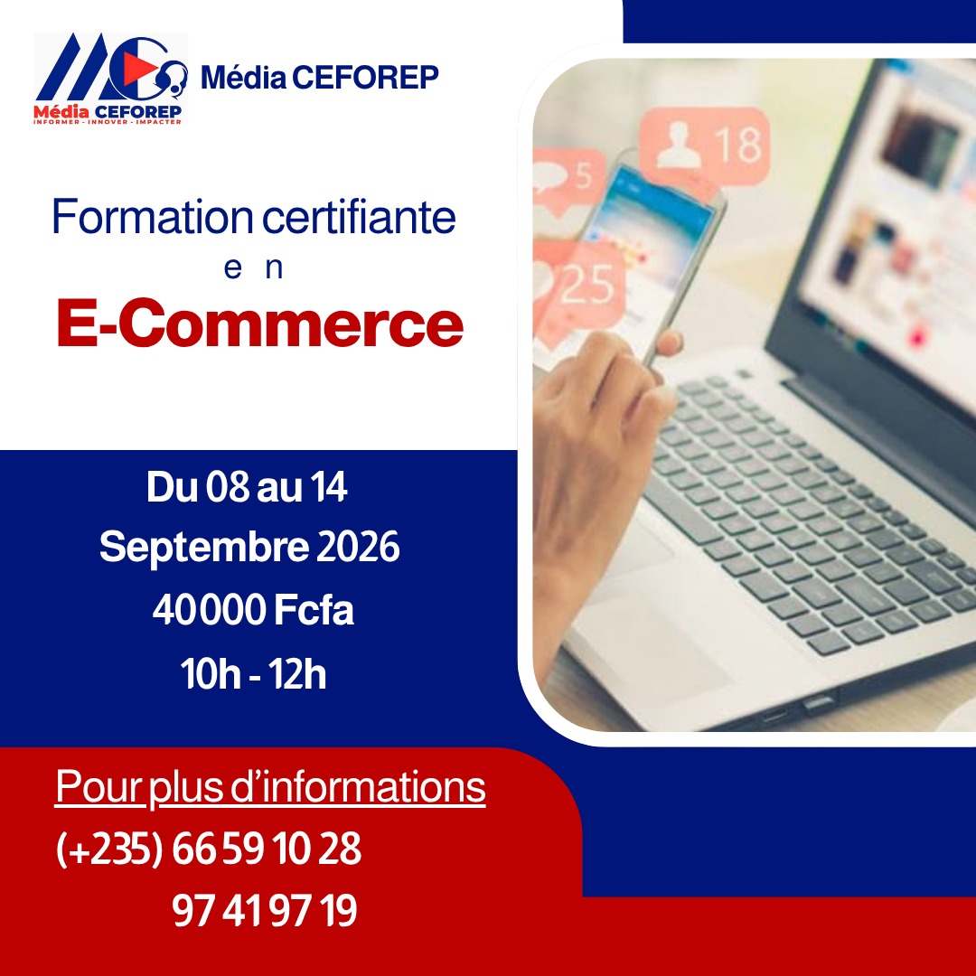 Média CEFOREP organise une session de formation pratique en E-Commerce