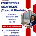 Média CEFOREP organise une session de formation en conception Graphique (Canva & Pixellab)