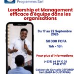 CEFOREP Sarl organise une formation en leadership et management efficace d&rsquo;équipe dans les organisations, N&rsquo;Djamena, Tchad